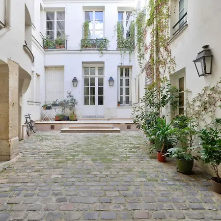 Apartamento 1br Flat With Garden 5mn To Pont Des Arts